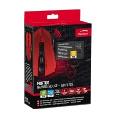 SPEEDLINK FORTUS Wireless Optical Gaming Mouse - Sleek Black Design for Ultimate Precision and Comfort